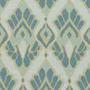 Adeline Global Teal Area Rug