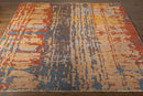 Cotgrave Modern Rust Area Rug