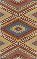 Atwood Global Red/Beige Area Rug