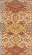 Aviston Global Rust and Gold Area Rug