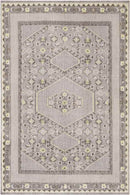 Scafati Traditional Charcoal Area Rug