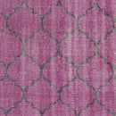 Belvidere Modern Magenta Area Rug