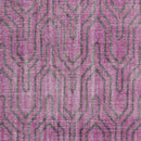 Bement Modern Bright Purple Area Rug