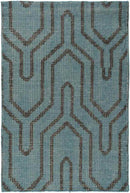 Bement Modern Teal Area Rug