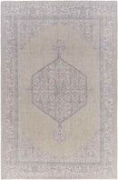 Chieti Traditional Taupe/Lilac Area Rug