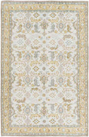 Treherne Traditional Beige/Blue Area Rug