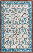Treherne Traditional Blue Area Rug