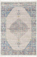 Daventry Traditional Bright Pink Area Rug