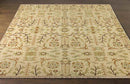 Hawes Traditional Tan Area Rug
