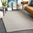 Keynsham Modern Light Gray Area Rug
