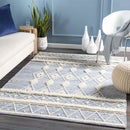 Loddon Global Sky Blue Area Rug