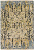 Millom Modern Bright Blue Area Rug