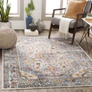 Quedgeley Rustic Yellow Area Rug