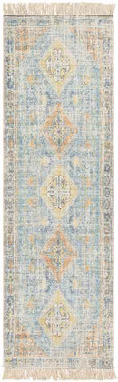 Sandown Traditional Sky Blue Area Rug