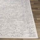 Beauvais Traditional Gray/Ivory Area Rug