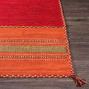 Slough Global Dark Red Area Rug