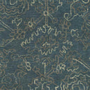 Solihull Traditional Navy Area Rug
