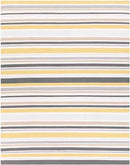 Fareham Modern Light Gray/Yellow Area Rug