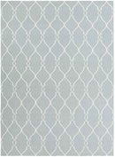 Hendon Modern Bright Blue Area Rug