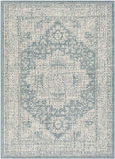 Thirsk Traditional Dark Blue Area Rug