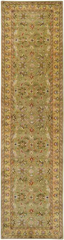 Forli Traditional Khaki Area Rug