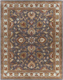 Paris Traditional Charcoal Area Rug