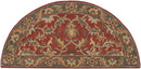 Daysland Traditional Rust Area Rug