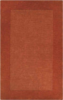 Reims Modern Burnt Orange Area Rug