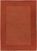 Reims Modern Burnt Orange Area Rug