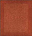 Reims Modern Burnt Orange Area Rug
