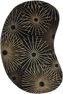 Fox Creek Modern Black Area Rug