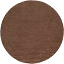 Rennes Modern Dark Brown Area Rug