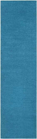 Rennes Modern Bright Blue Area Rug