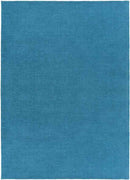 Rennes Modern Bright Blue Area Rug