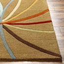 Falher Modern Tan Area Rug