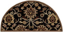 Eckville Traditional Black Area Rug