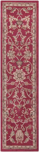 George Traditional Brick Area Rug