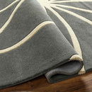 Falher Modern Charcoal Area Rug