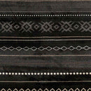 Creston Rustic Black Area Rug