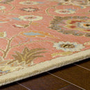 Eckville Traditional Rust Area Rug