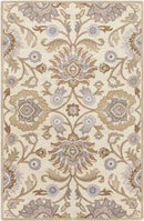 Eckville Traditional Cream Area Rug