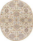 Eckville Traditional Cream Area Rug