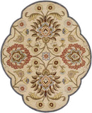 Eckville Traditional Ivory Area Rug