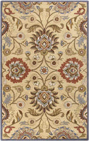 Eckville Traditional Ivory Area Rug