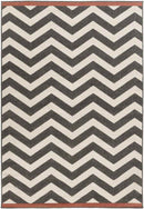 Deloraine Modern Black Area Rug