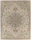 Roblin Traditional Khaki Area Rug