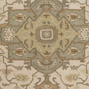 Roblin Traditional Khaki Area Rug