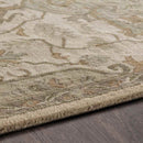 Roblin Traditional Khaki Area Rug
