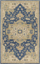 Roblin Traditional Navy Area Rug