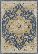 Roblin Traditional Navy Area Rug